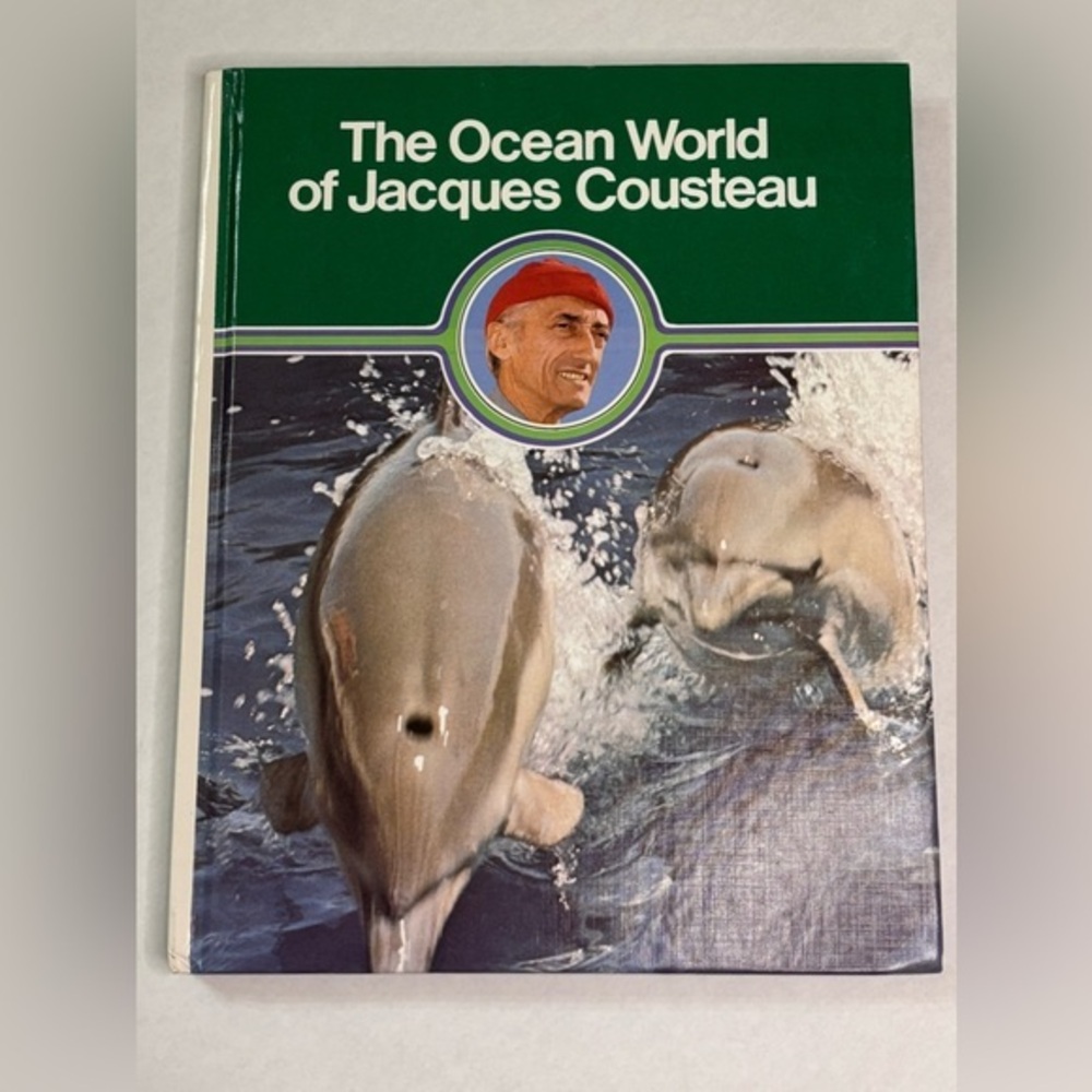 The Ocean World of Jacques Cousteau Volume 1 Hardcover Book